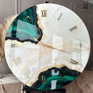 Resin Wall Clock