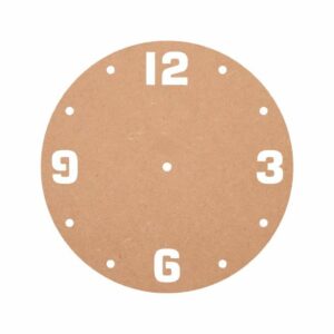 MDF Designer Cut Clock