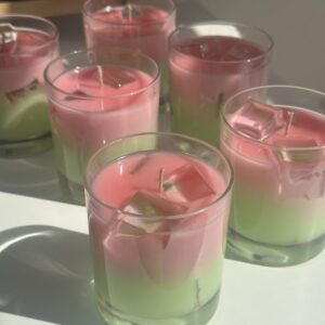 Iced Strawberry Vanilla Matcha Candle – Soy 200g